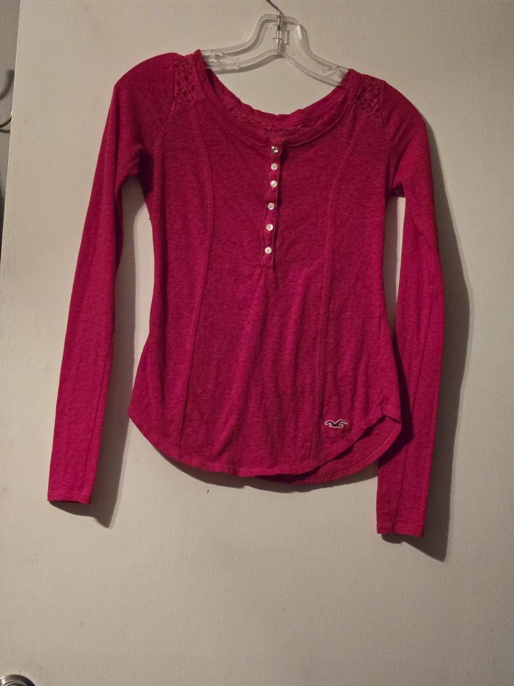 Y2K Hollister Long Sleeve Henley
